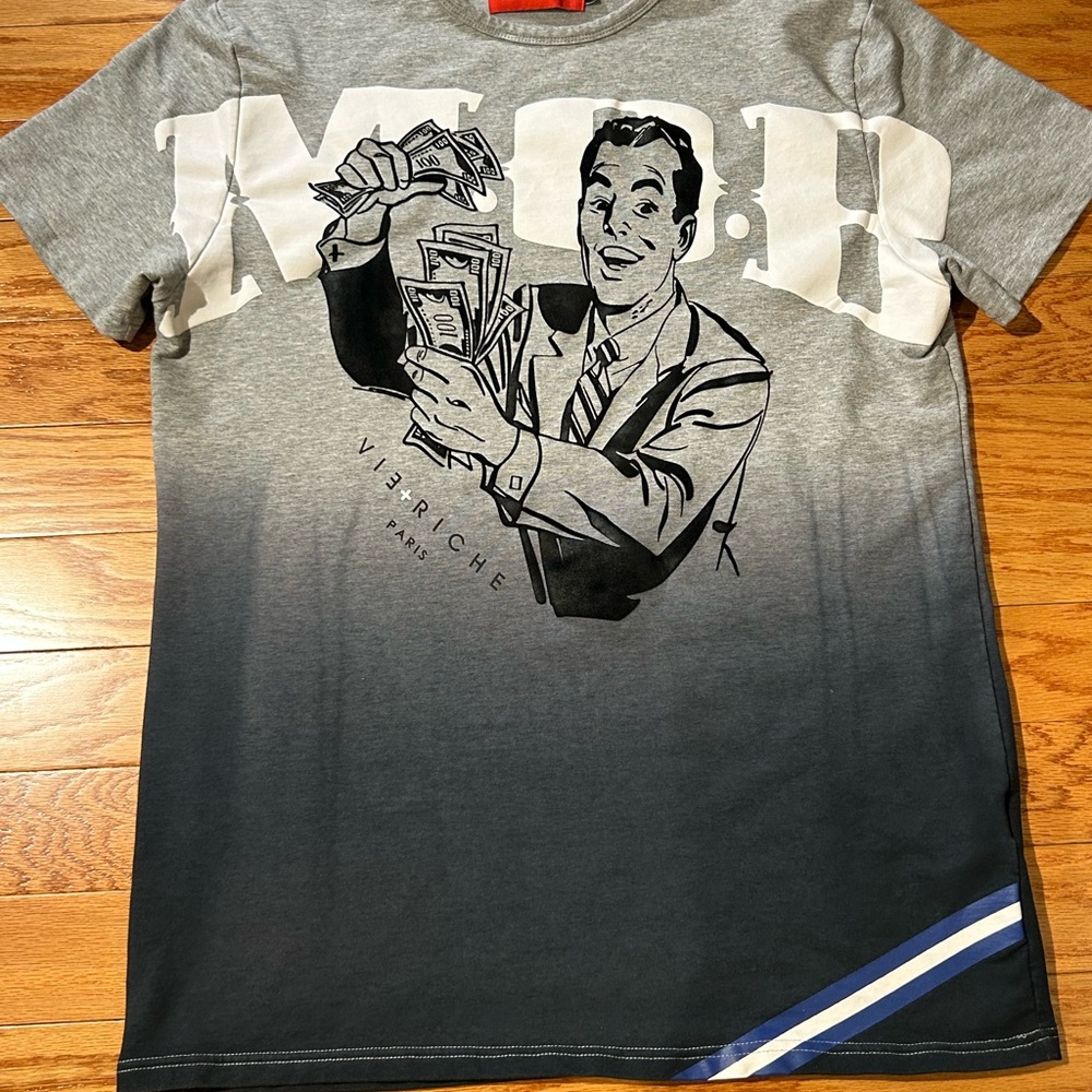 Vie+richie Gray Graphic Men's T-Shirt